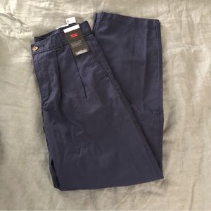 Levi’s pleated wide leg trousers